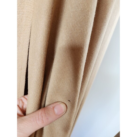 Vintage Wool Cape Cloak Poncho Arm Opening Wool Capelet Boho Woodland Free size - Picture 9 of 10